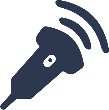 ultraschallkopf Icon. Gerät mitt, davon abstrahlend die Ultraschallwellen visualiesiert .